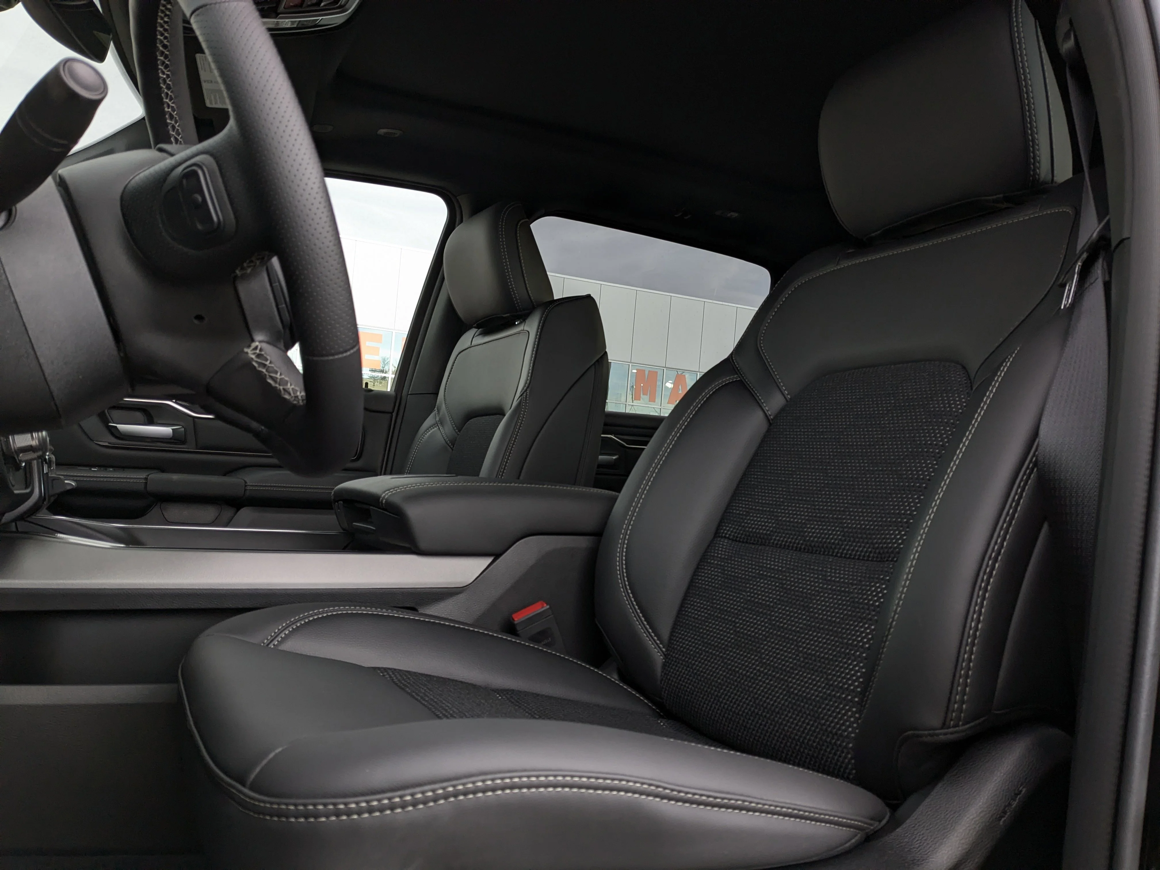 New 2026 Black RAM Sport - - Panoramic Sunroof - Sport Performance Hood - Hurricane Turbo - 3.92 Axle & More! image 14