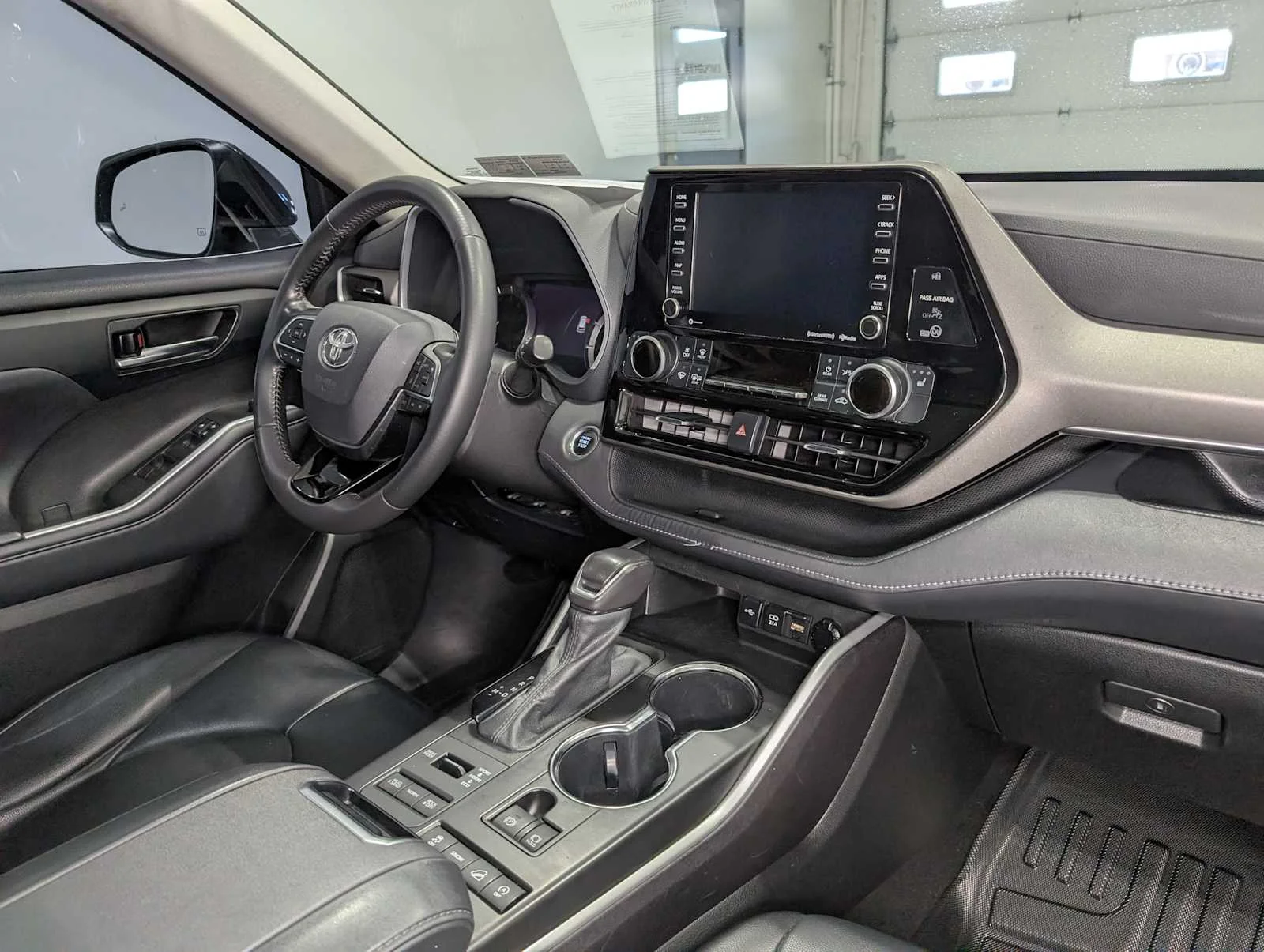 Used 2021 Magnetic Gray Metallic Toyota XLE image 48