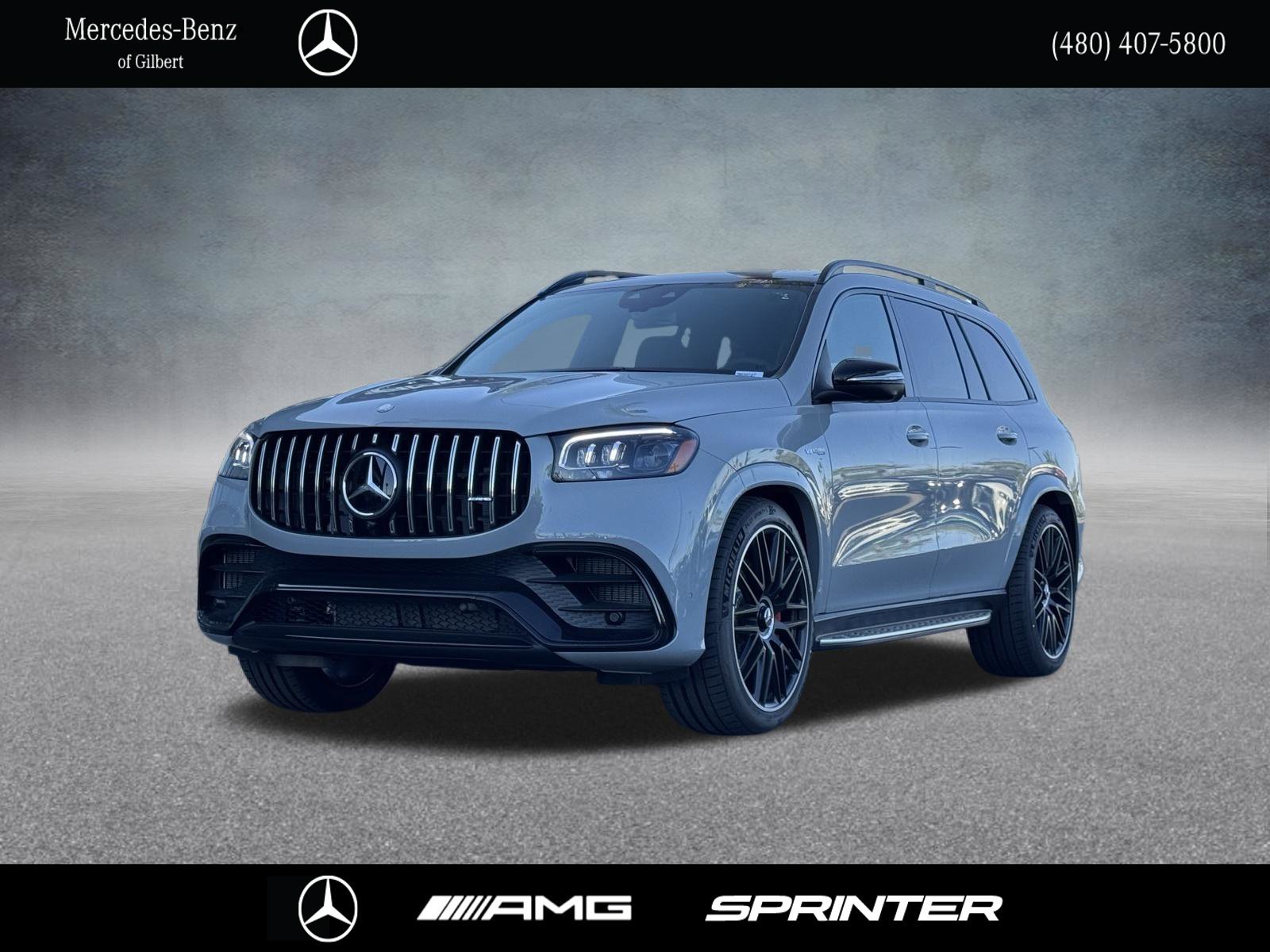 New 2026 MANUFAKTUR Alpine Grey Mercedes-Benz GLS 63 AMG® image 1