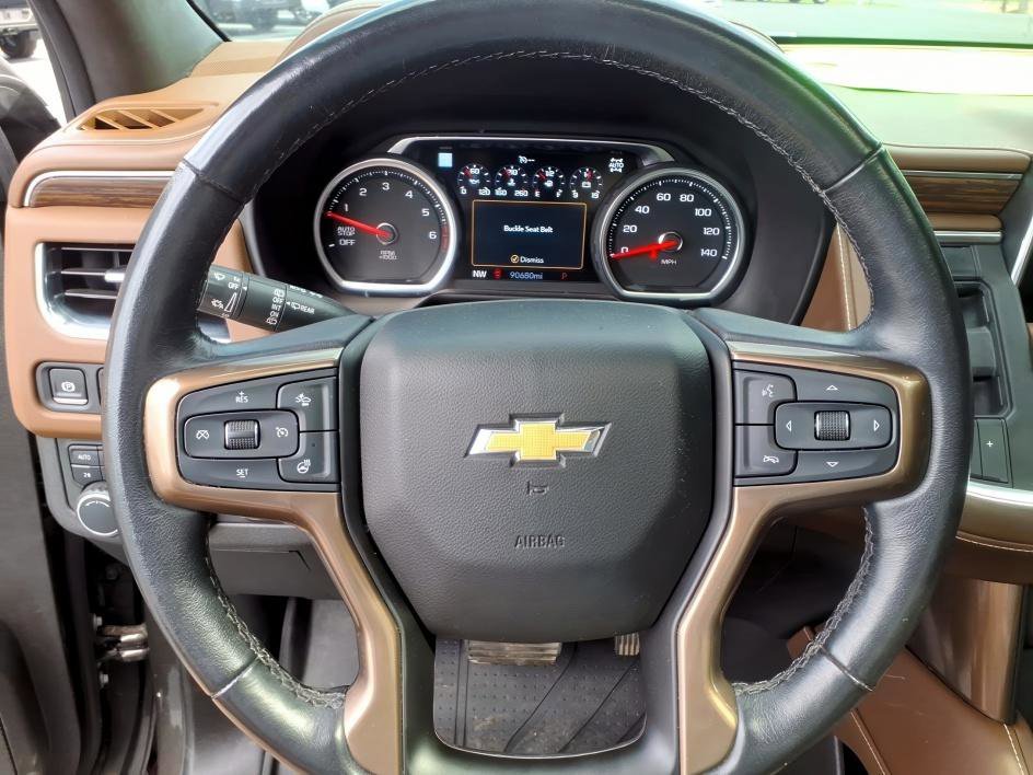 Used 2021 Graywood Metallic Chevrolet High Country image 25