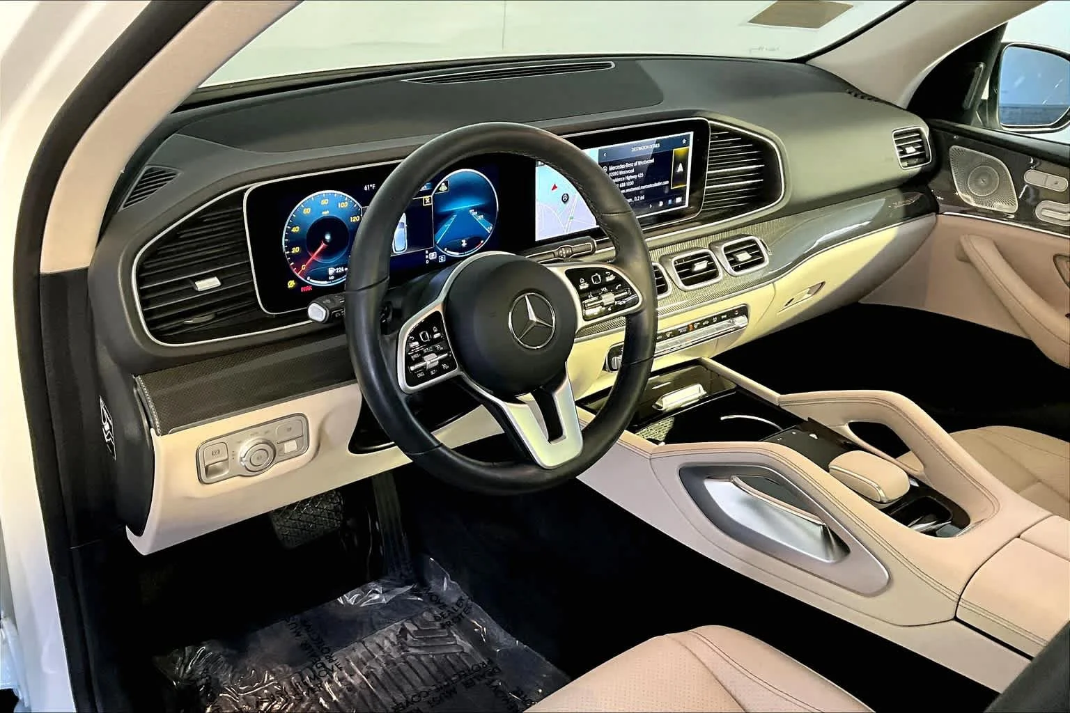 Certified Used 2021 Polar White Mercedes-Benz GLE 350 image 17