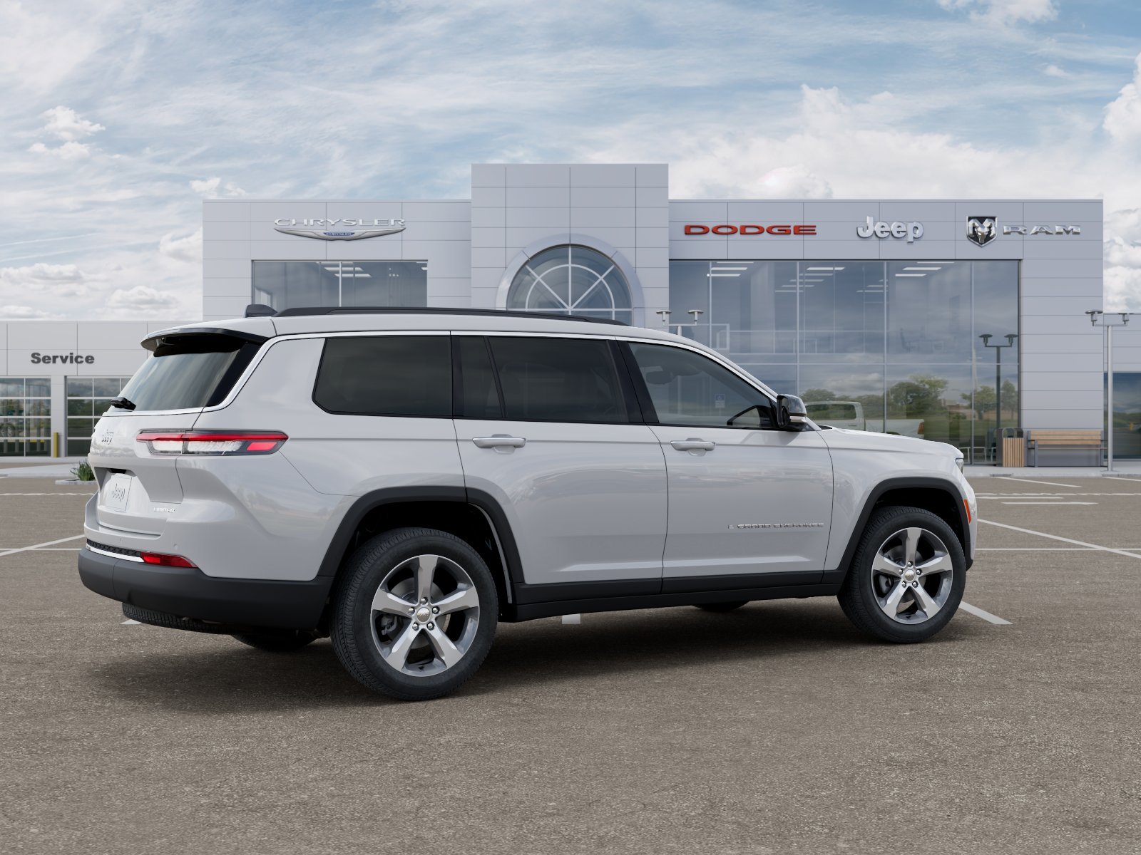 New 2026 Bright White Clear-Coat Exterior Paint Jeep Limited image 36
