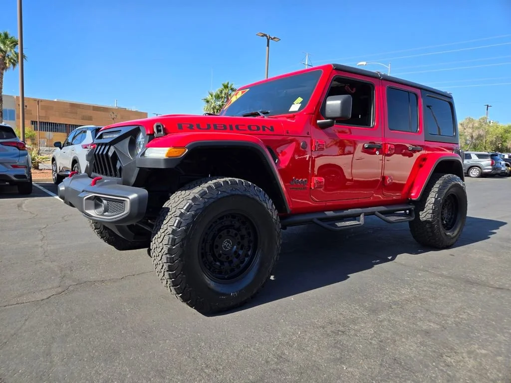 Used 2020 Firecracker Red C Jeep Rubicon image 2