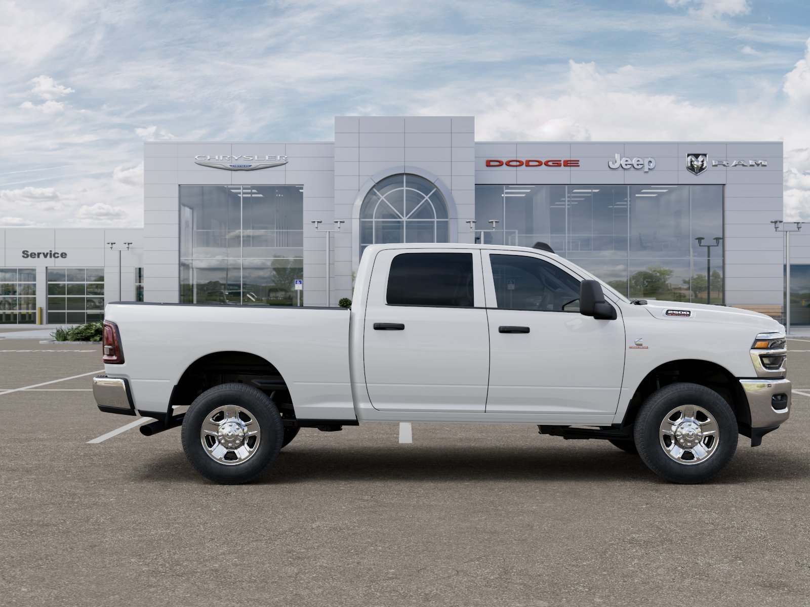 New 2026 Bright White Clearcoat RAM Tradesman image 38