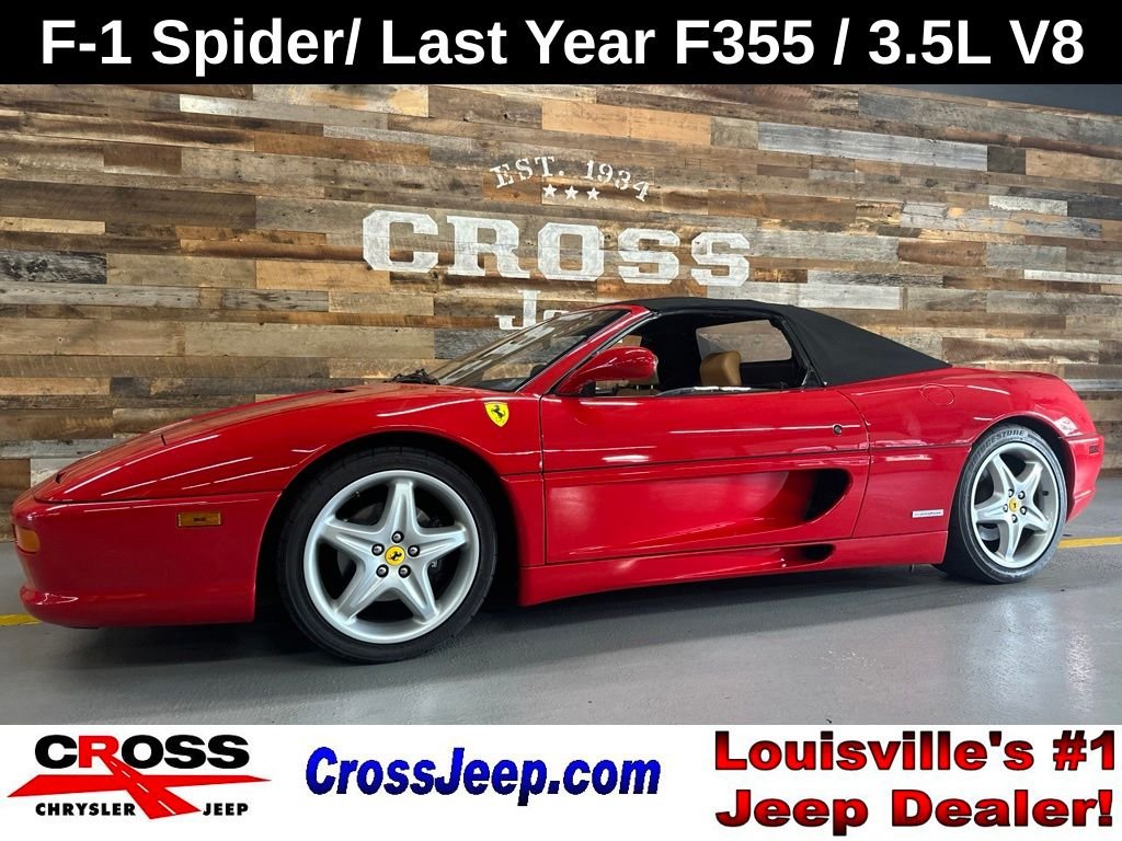 Used 1999 Rosso Corso Ferrari Spider image 1