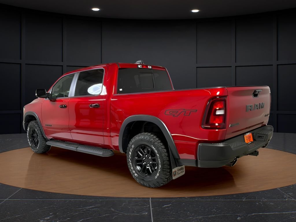 New 2026 Molten Red Pearl-Coat Exterior Paint RAM Rebel image 5