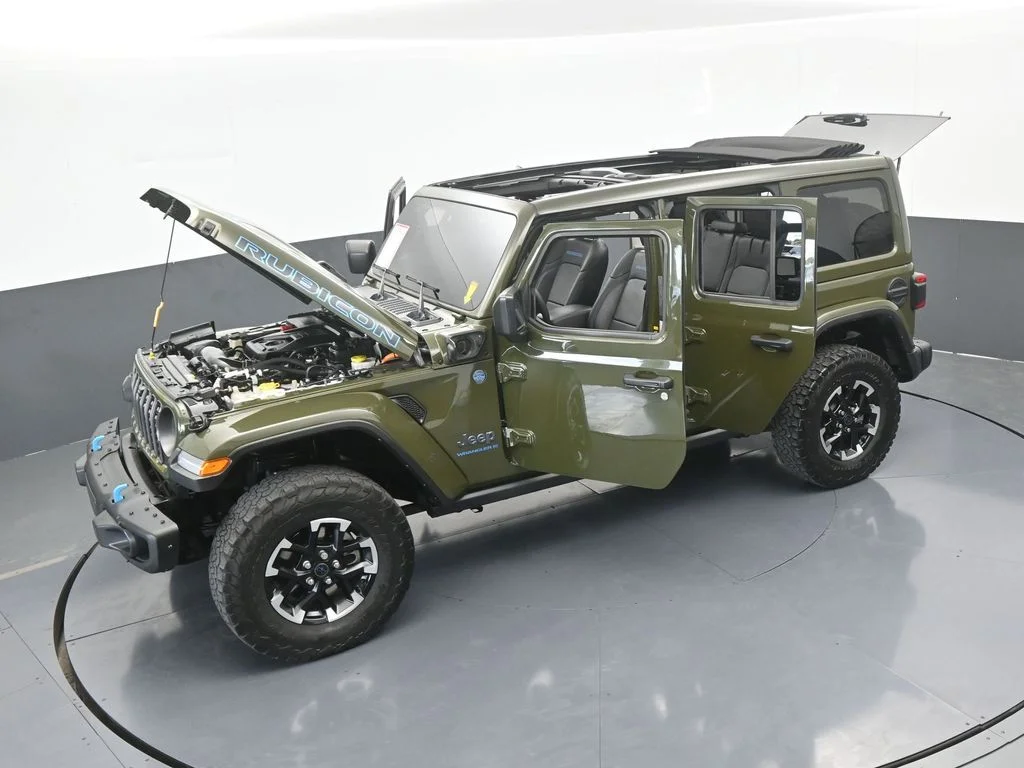 Used 2024 Sarge Green Clearcoat Jeep Rubicon 4xe image 73