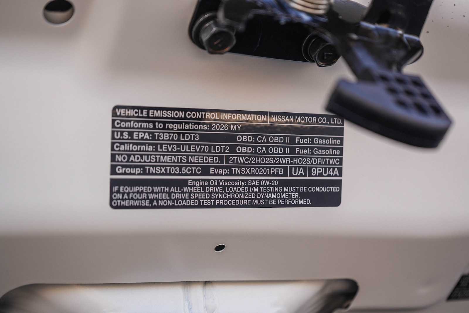 New 2026 Everest White Pearl TriCoat Nissan Platinum image 14