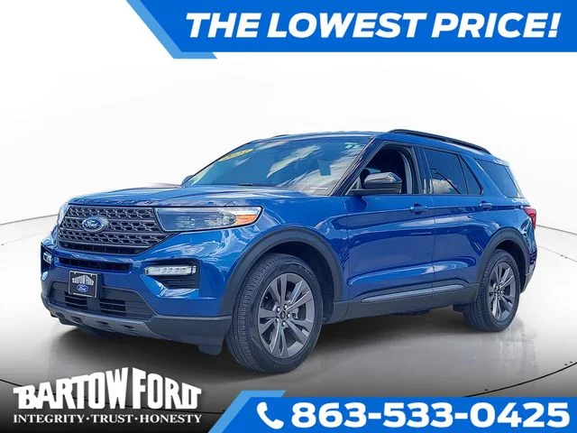 Used 2023 Blue Ford XLT image 1