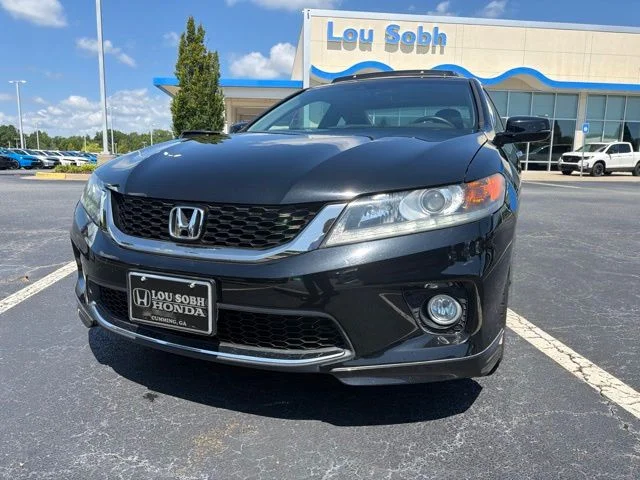Used 2013 Crystal Black Pearl Honda EX-L image 2