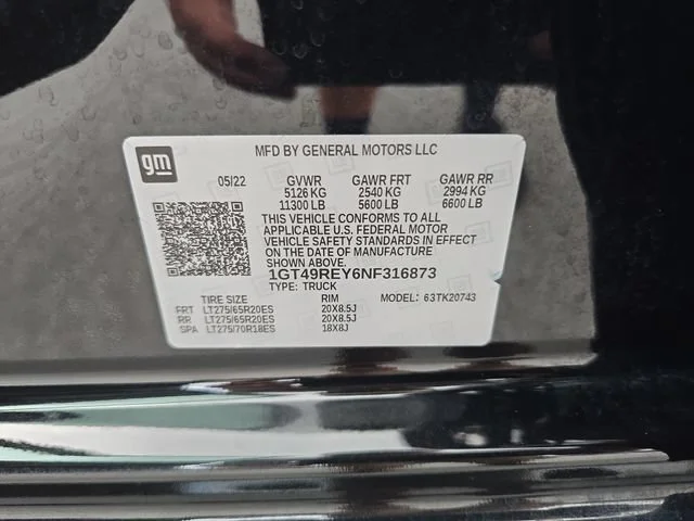 Certified Used 2022 Ebony Twilight Metallic GMC Denali image 33