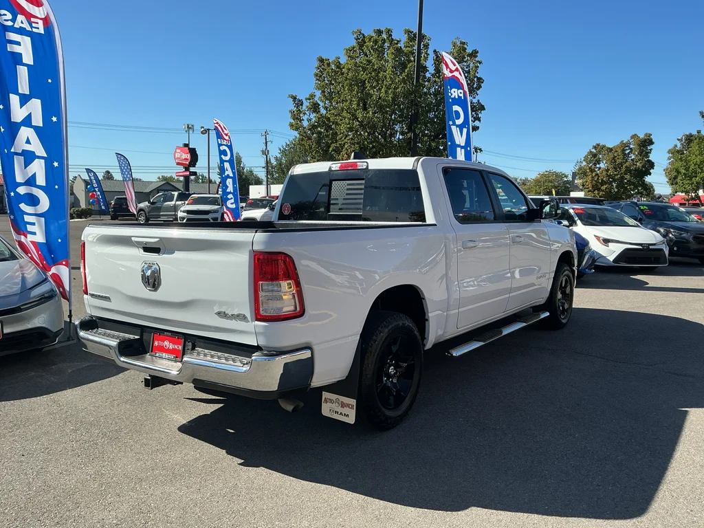 Used 2022 Bright White Clearcoat Ram Big Horn image 5