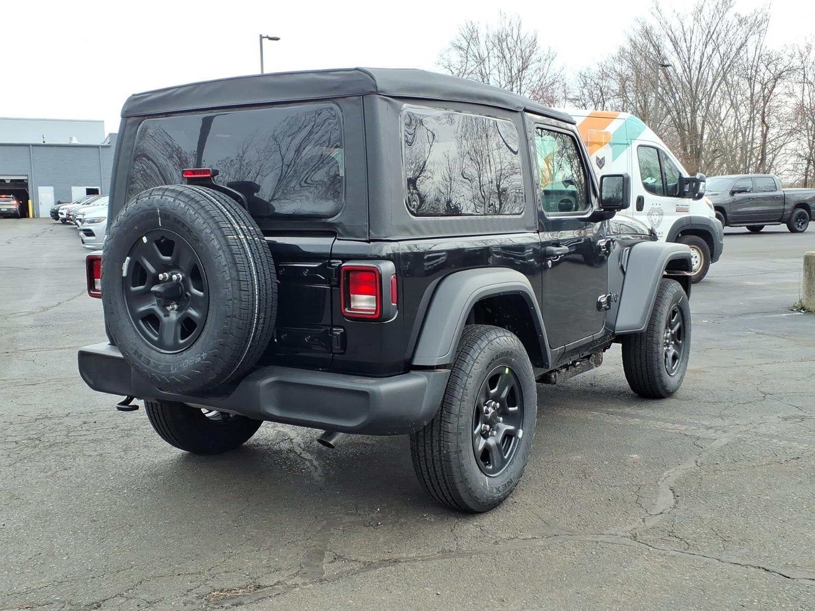 New 2026 Black Clear-Coat Exterior Paint Jeep Sport image 5