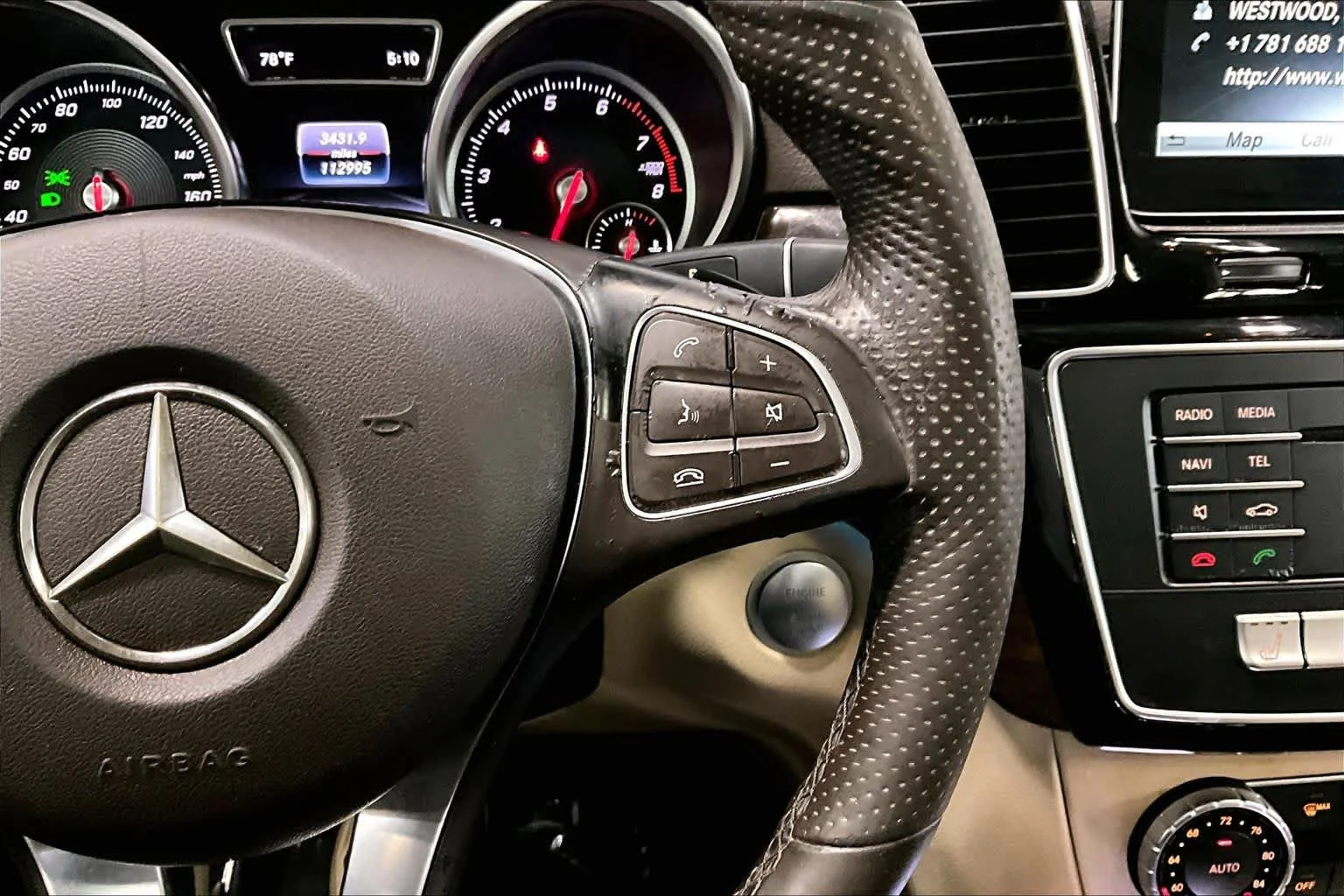 Used 2017 Polar White Mercedes-Benz GLE 350 image 25