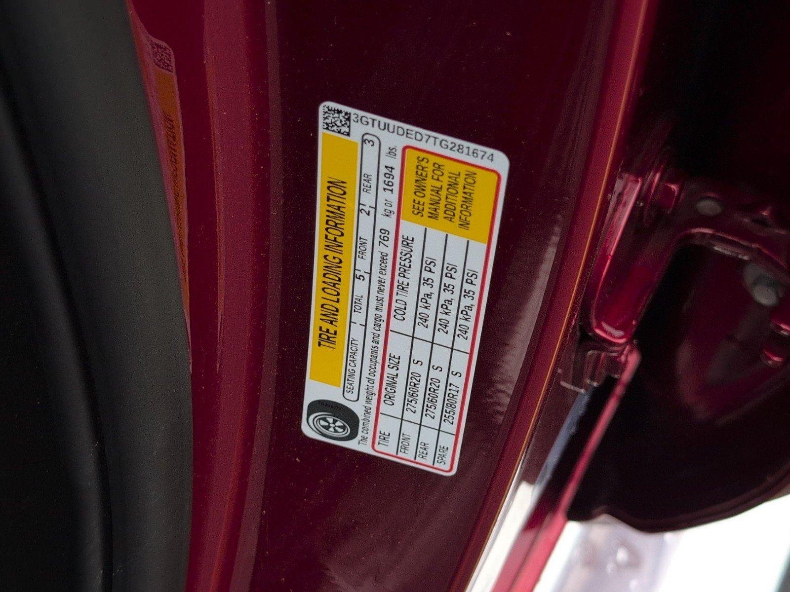 New 2026 Volcanic Red Tintcoat GMC SLT image 13