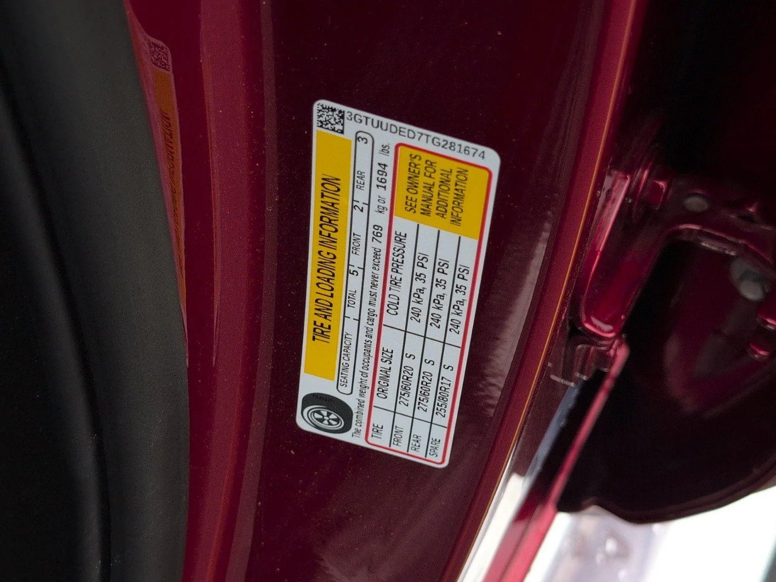 New 2026 Volcanic Red Tintcoat GMC SLT image 13