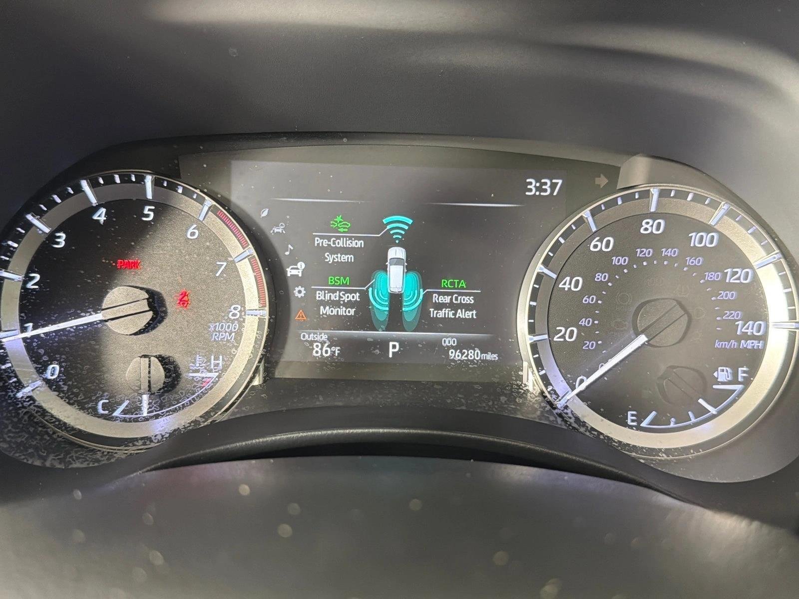 Used 2023 Midnight Black Metallic Toyota XLE image 28