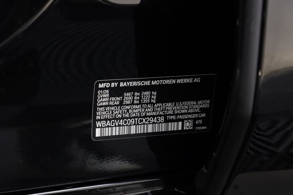 New 2026 Black Sapphire Metallic BMW 840 image 26