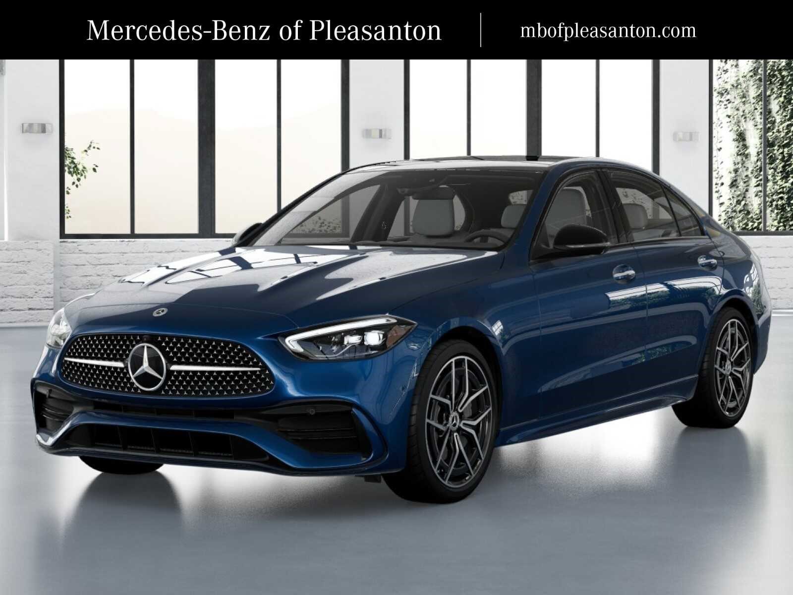 New 2026 Starling Blue Metallic Mercedes-Benz C 300 4D Sedan image 1