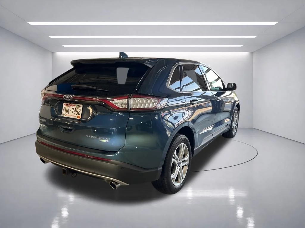 Used 2016 Too Good To Be Blue Metallic Ford Titanium image 8