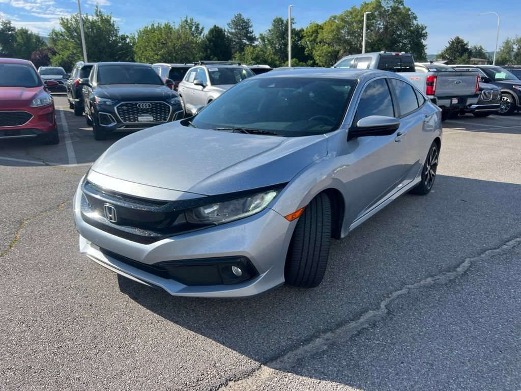 Used 2020 Lunar Silver Metallic Honda Sport image 14