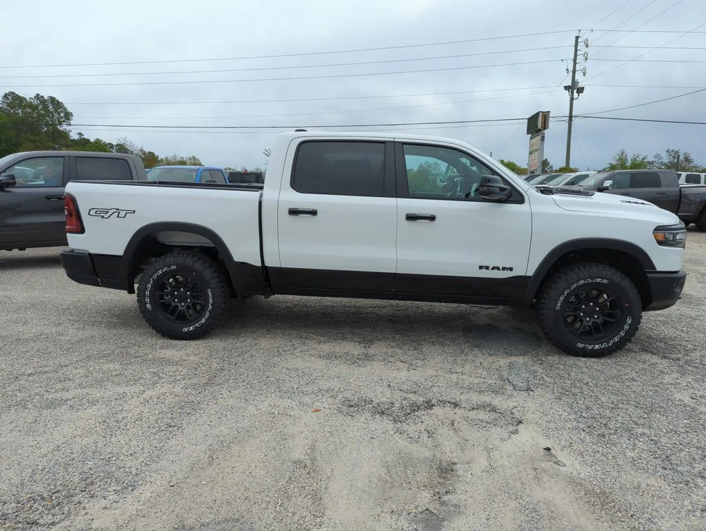 New 2026 Bright White Clear-Coat Exterior Paint RAM Rebel image 3