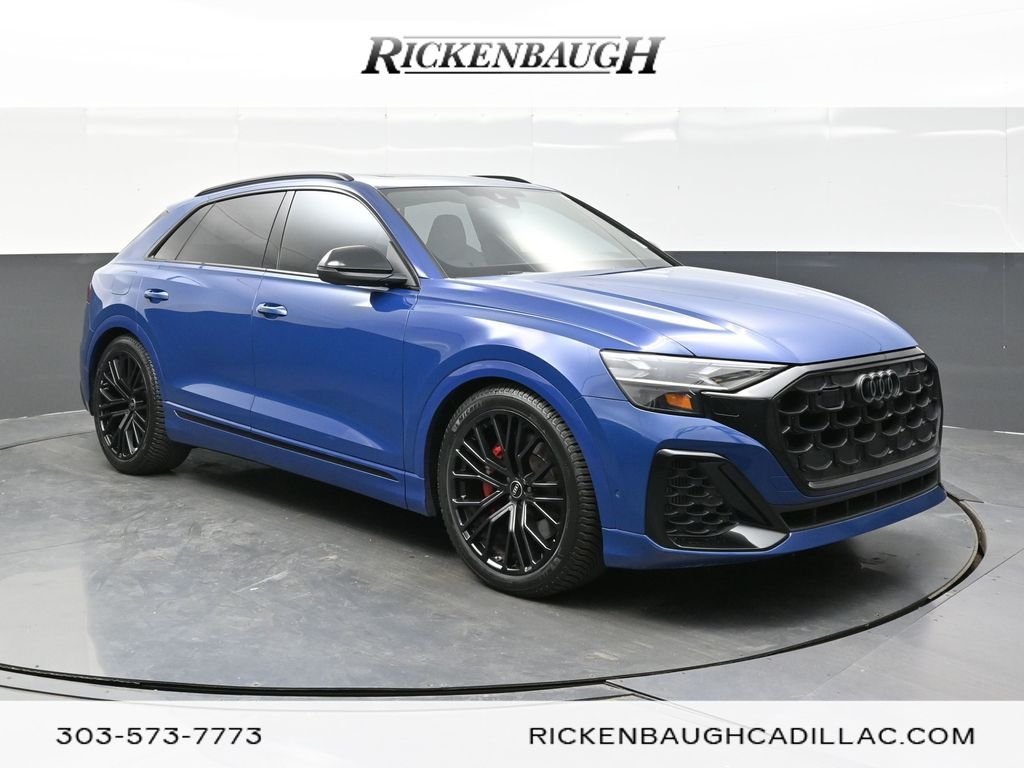 Used 2024 Blue Audi 4.0T Prestige image 1