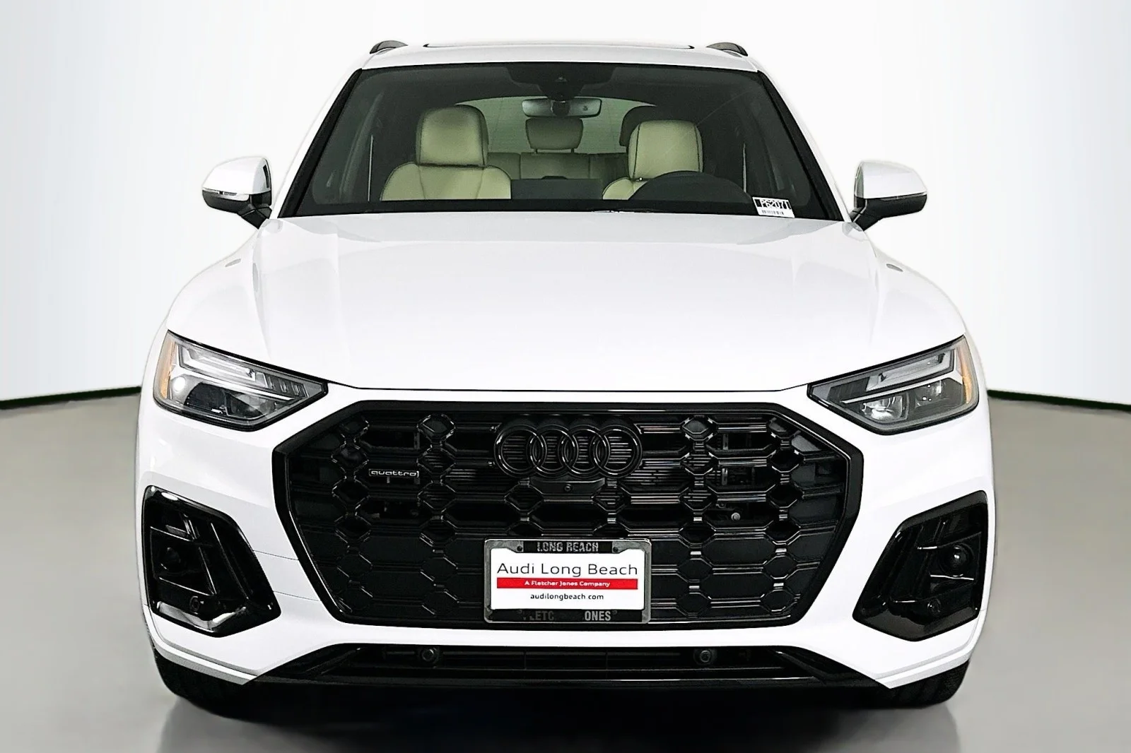Used 2024 Glacier White Metallic Audi S line Premium Plus image 2