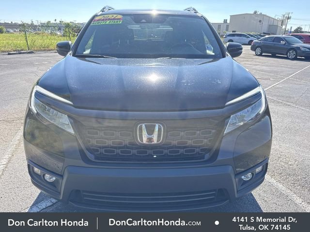 Used 2021 Crystal Black Pearl Honda Touring image 2