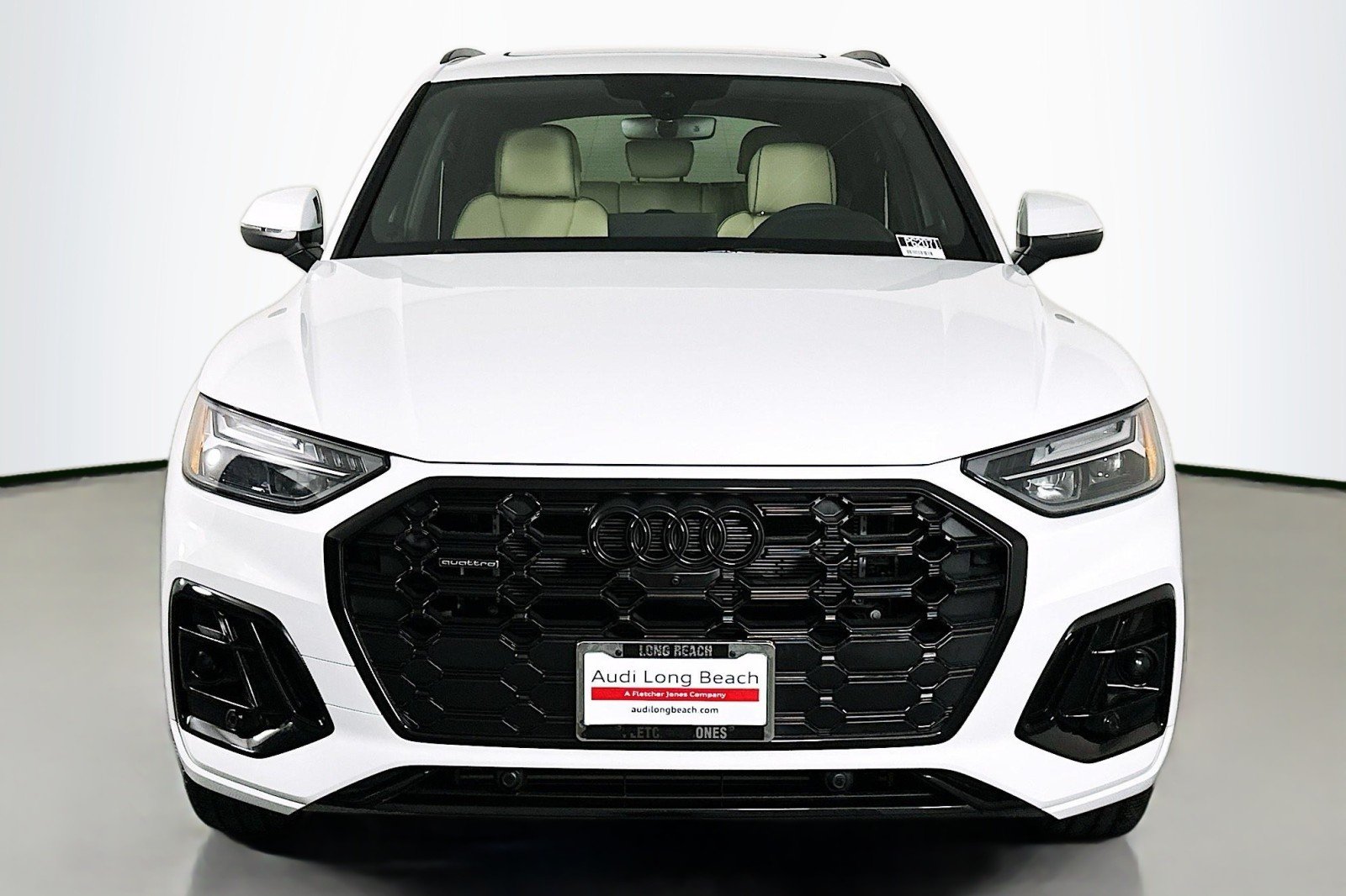 Used 2024 Glacier White Metallic Audi S line Premium Plus image 2