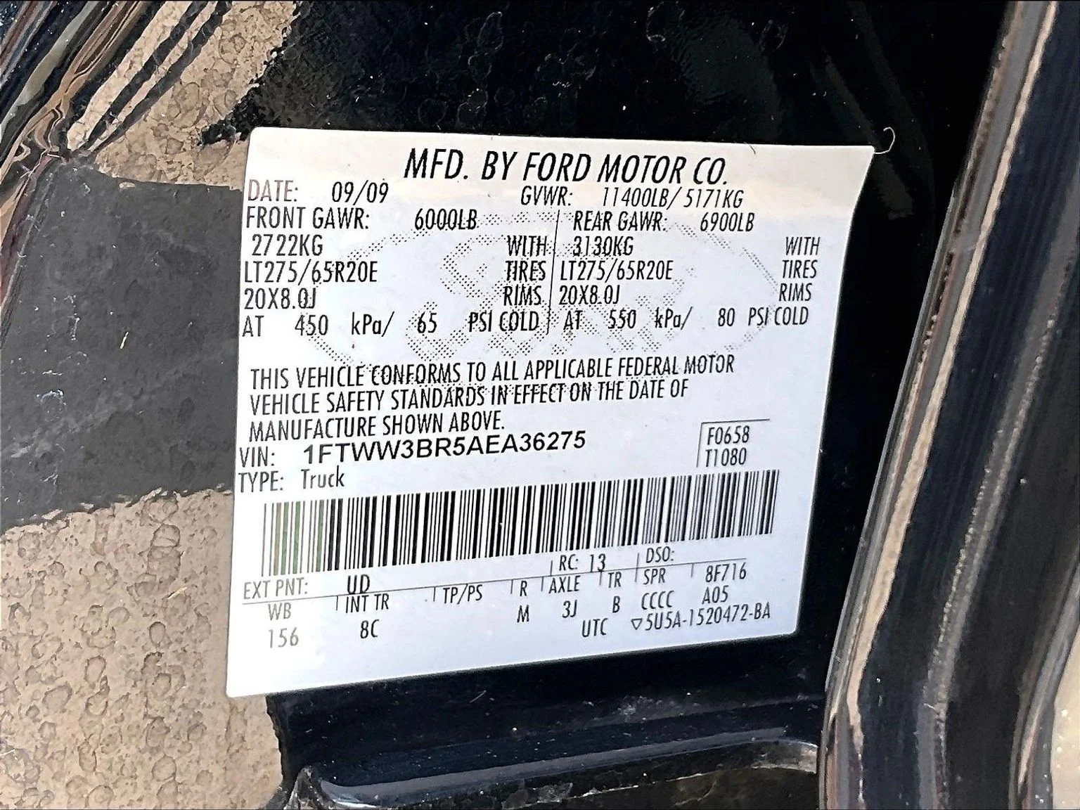 Used 2010 Black Ford Lariat image 32