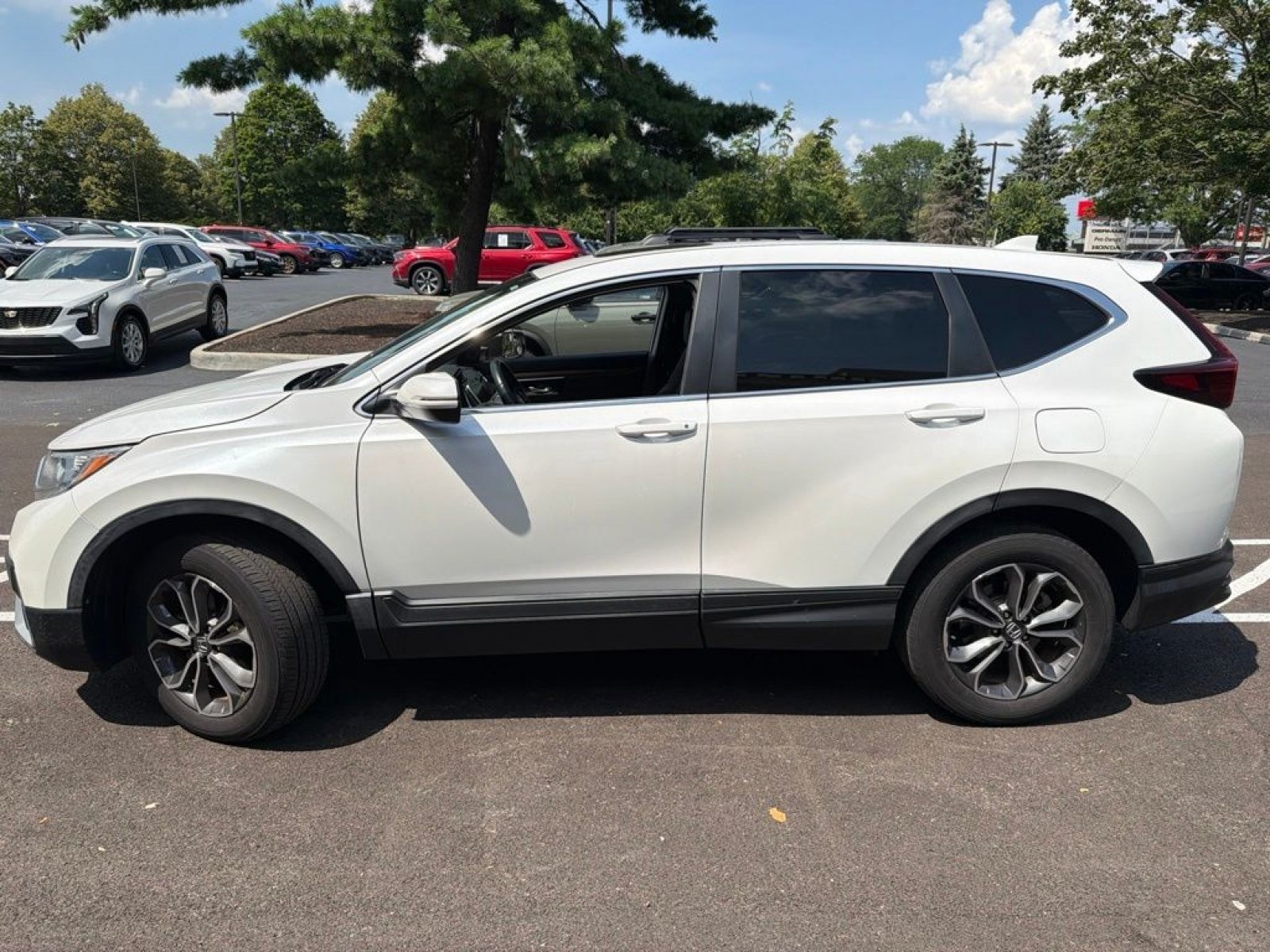 Certified Used 2021 Platinum White Pearl Honda EX-L image 15
