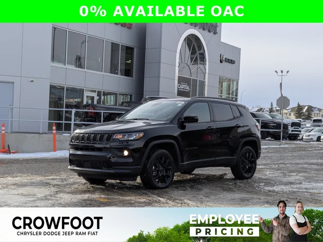 2026 Jeep Compass North - - 4x4 - Altitude Special Edition 18 inch Black Wheels & More!