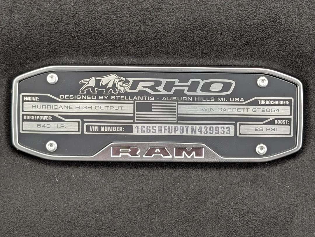 New 2026 Black RAM RHO - - 4x4 - 3.0L I6 HO Twin Turbo - Harman Kardon Sound - Head-Up Display & More! image 30