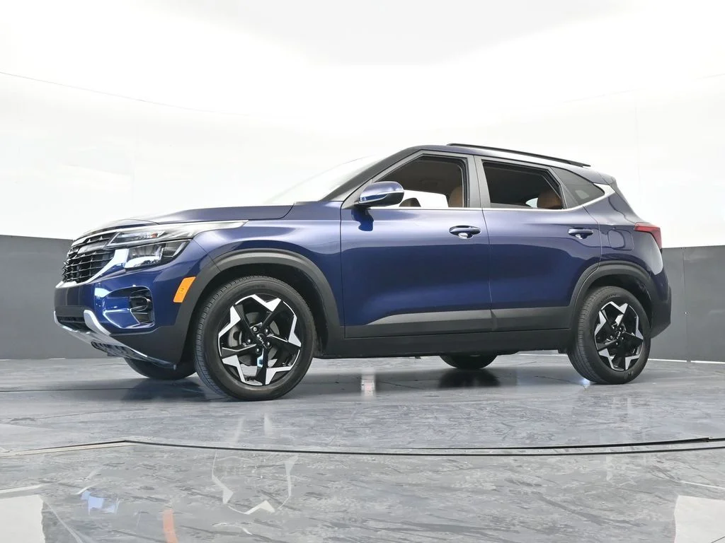 Used 2024 Dark Ocean Blue Kia EX image 54