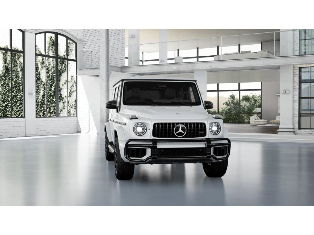 New 2027 MANUFAKTUR Moonlight White Metallic Mercedes-Benz AMG® G 63 SUV image 8