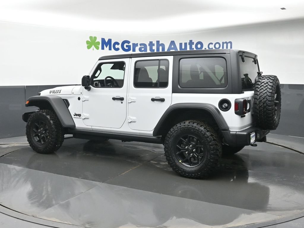New 2026 Bright White Clear-Coat Exterior Paint Jeep Willys image 21