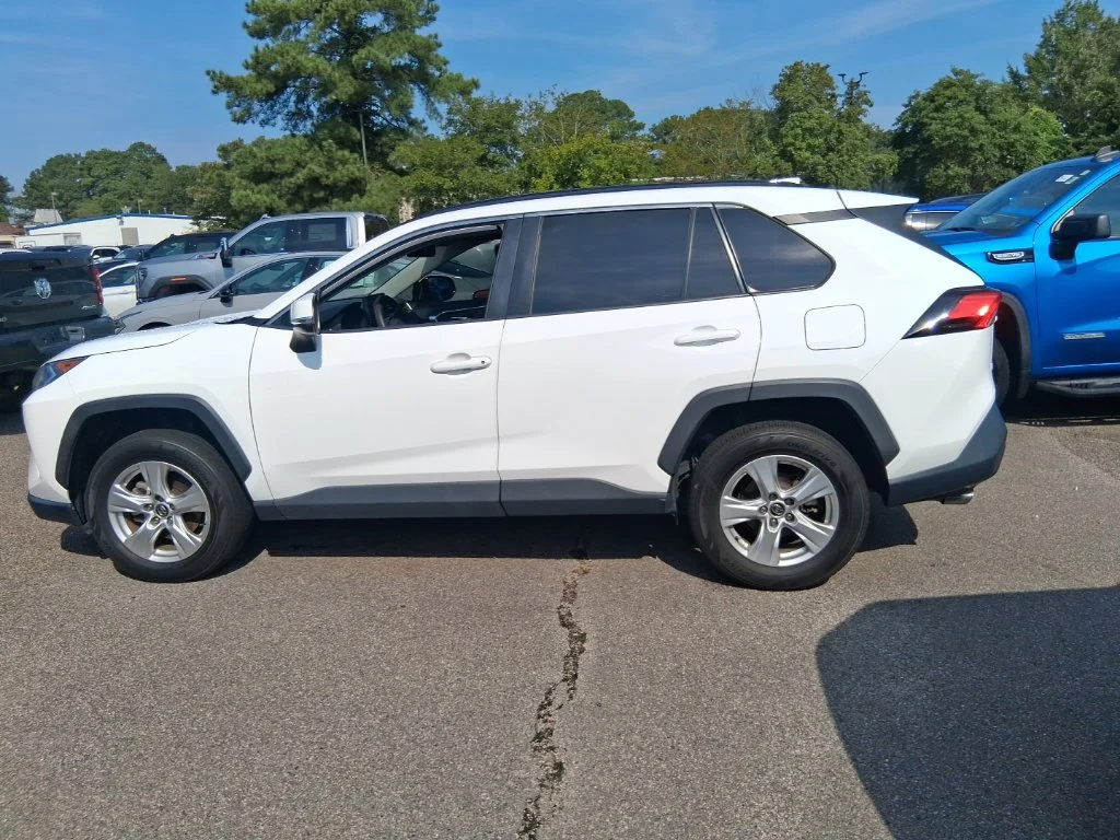 Used 2021 Blue Toyota XLE image 1