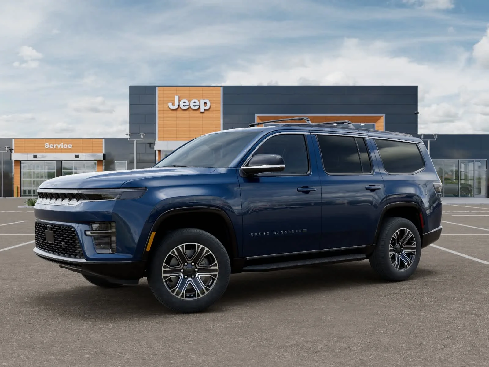 New 2026 Fathom Blue Pearlcoat Jeep  image 2