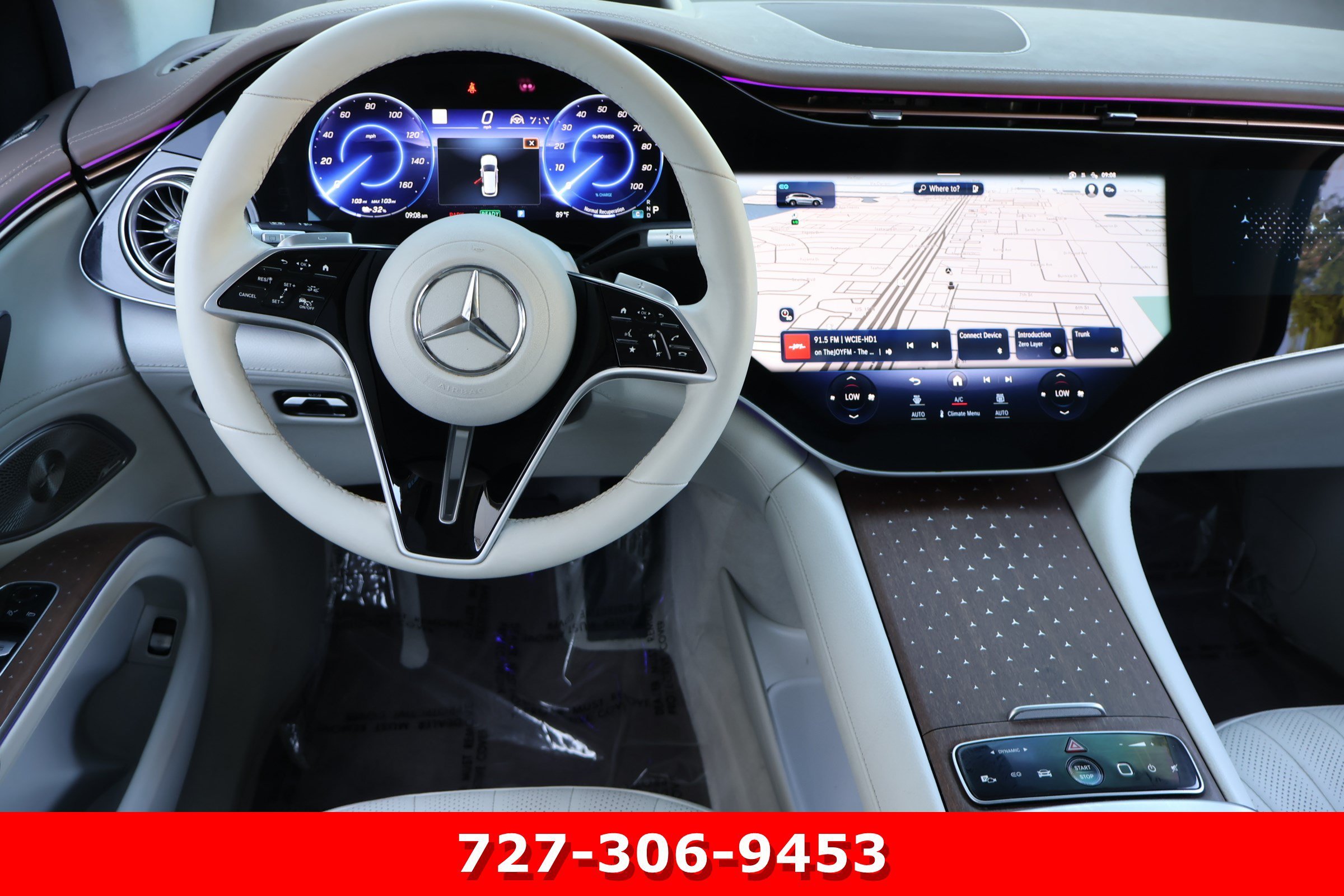 Certified Used 2023 MANUFAKTUR Alpine Gray Mercedes-Benz EQS 580 image 20