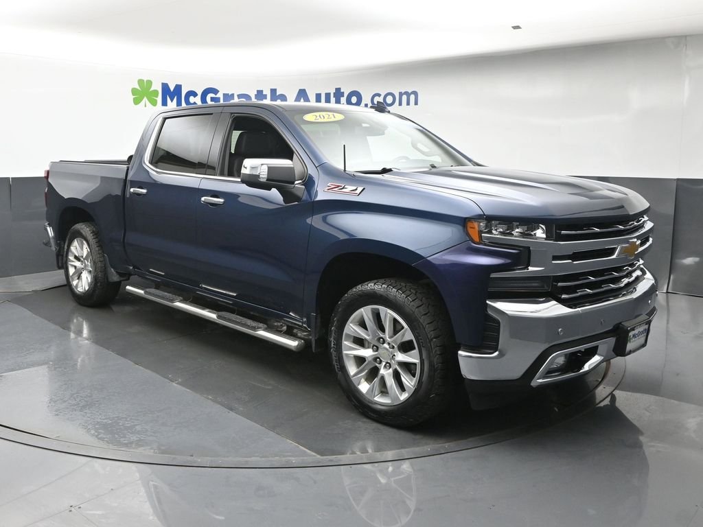 Used 2021 Blue Chevrolet LTZ image 2