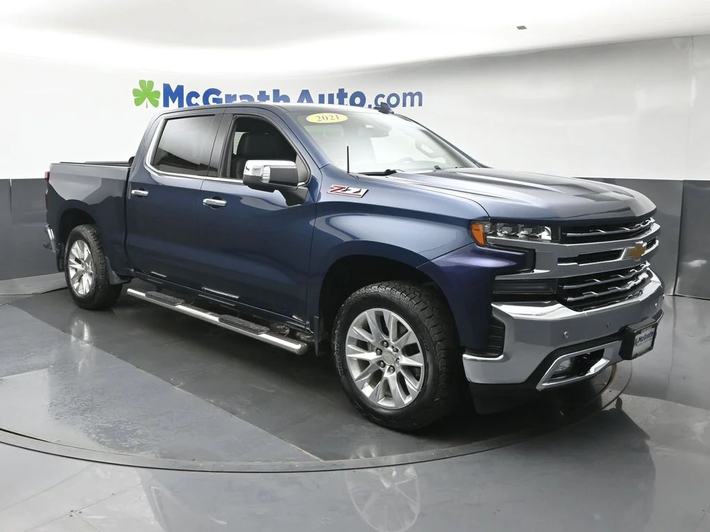 Used 2021 Blue Chevrolet LTZ image 2