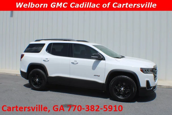 Used 2022 Summit White GMC AT4 image 1