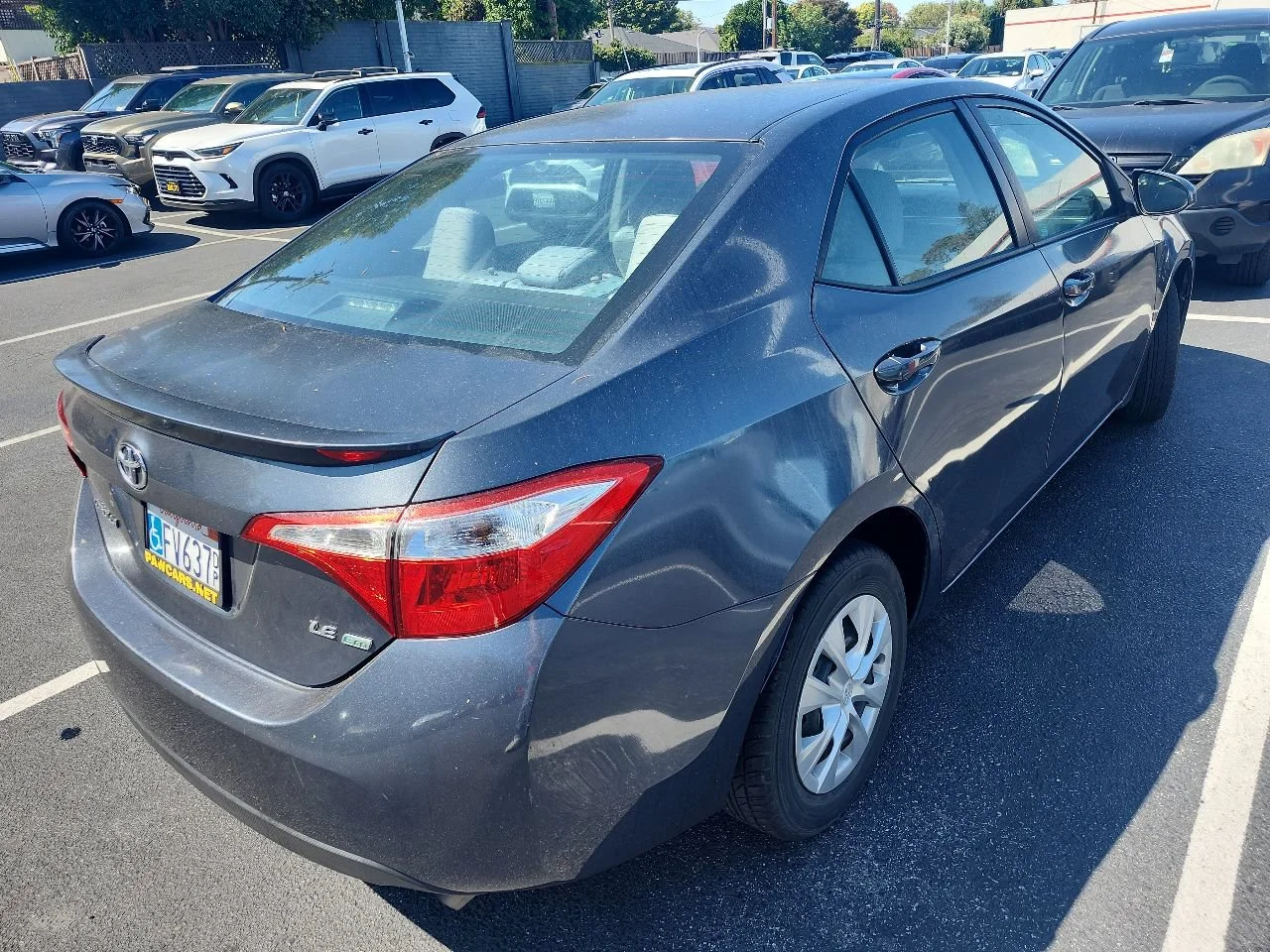 Used 2016 Gray Toyota LE ECO image 2