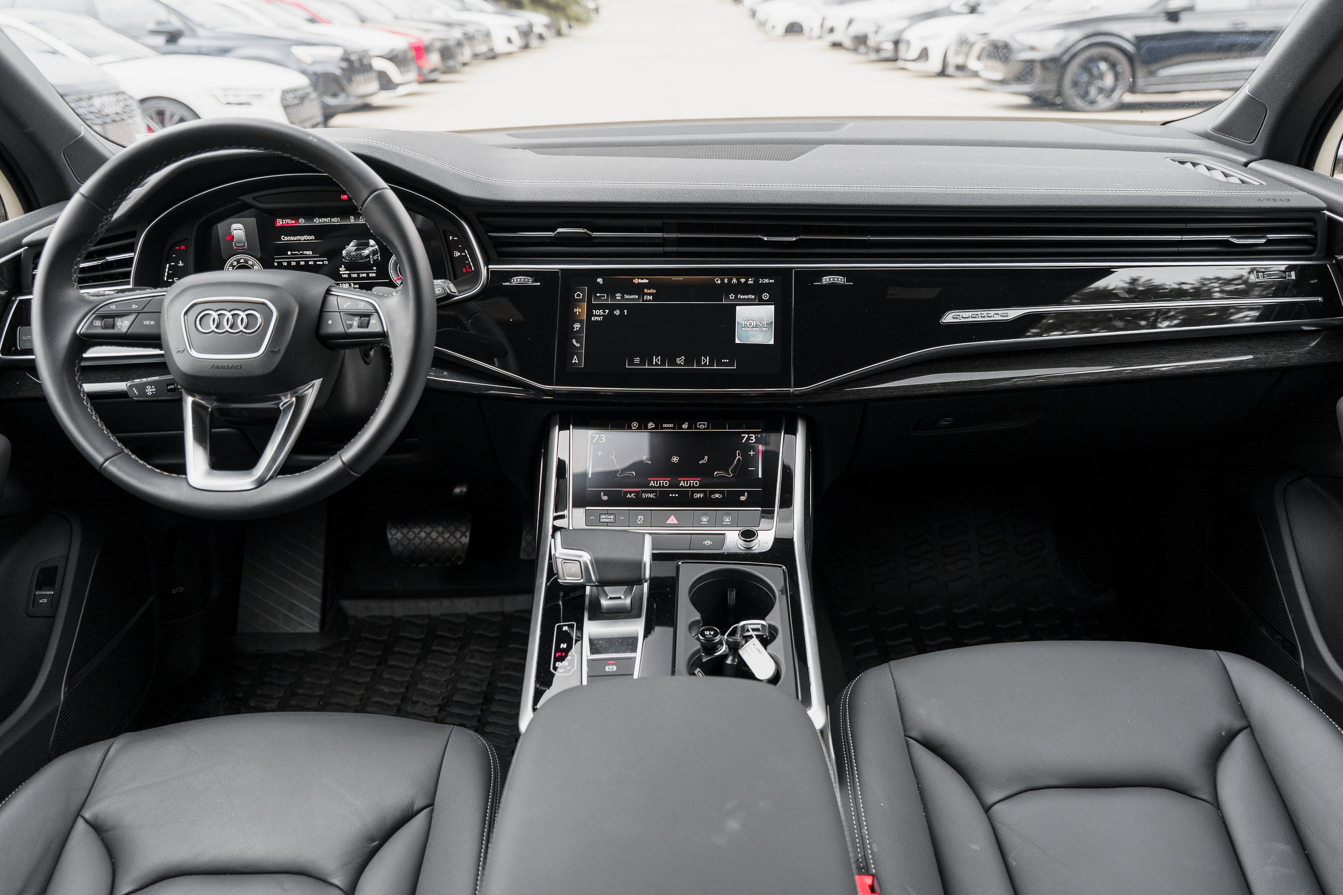 Certified Used 2026 Glacier White Metallic Audi Premium image 6