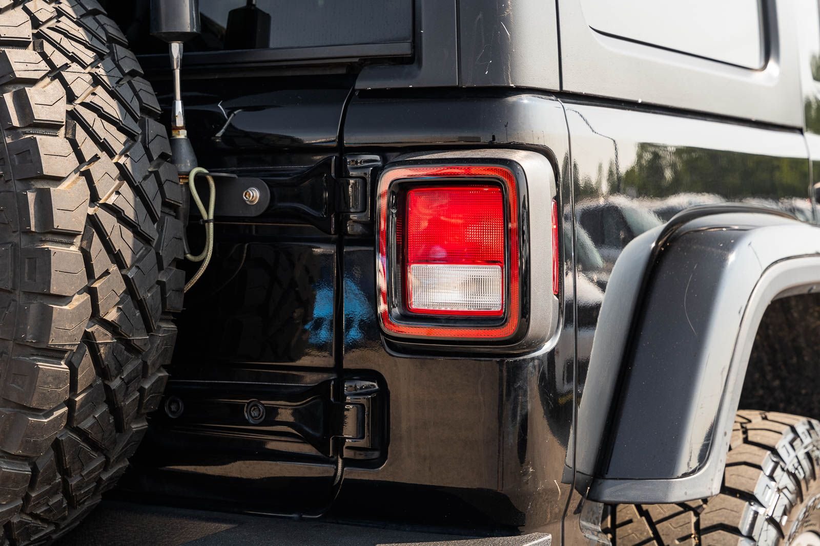 Certified Used 2021 Black Jeep Unlimited Sahara image 14