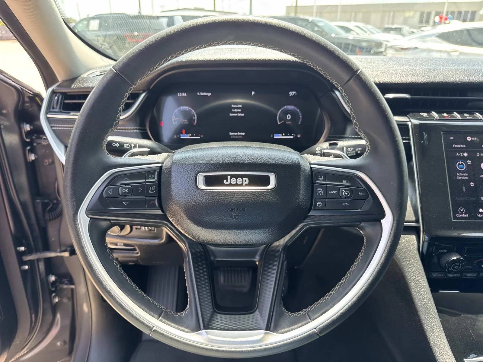 Used 2024 Baltic Gray Metallic Clearcoat Jeep Laredo image 21