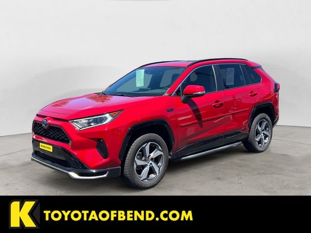 Used 2021 Red Toyota SE image 1
