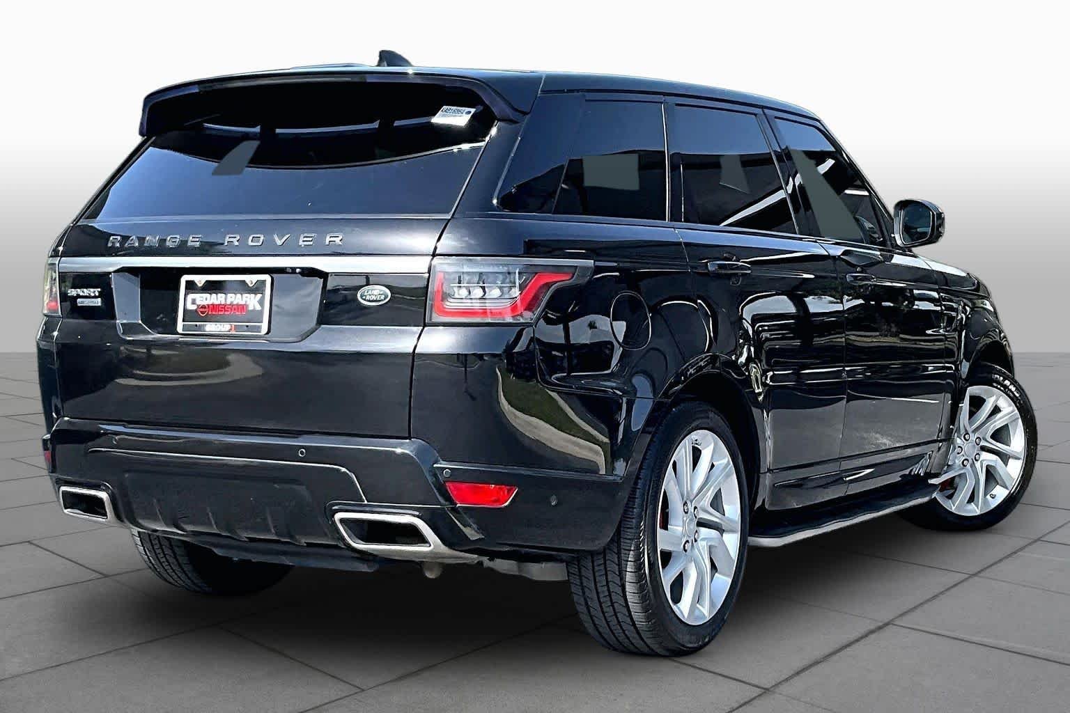 Used 2019 Borealis Black Metallic Land Rover Dynamic image 13