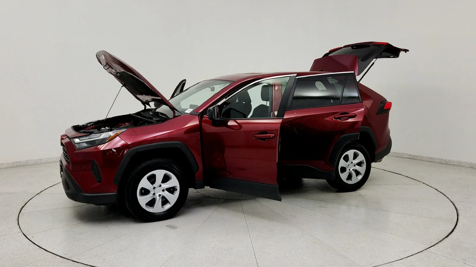 Used 2025 Red Toyota LE image 12
